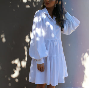 Boho Linen Dress