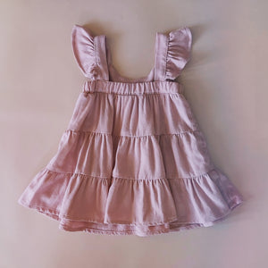 Layla Linen Dress* Dusty Pink