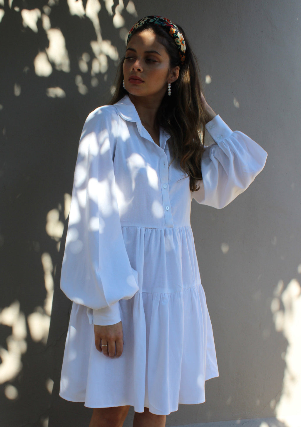 Boho Linen Dress